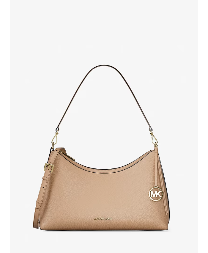 Sammy Medium Pebbled Leather Convertible Shoulder Bag