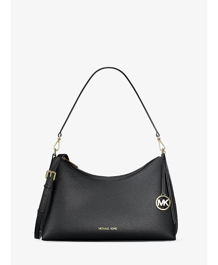 Sammy Medium Pebbled Leather Convertible Shoulder Bag