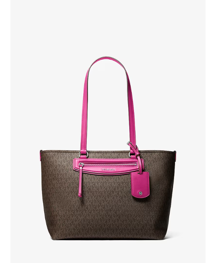 Jet Set Travel Medium Signature Logo Tote Bag