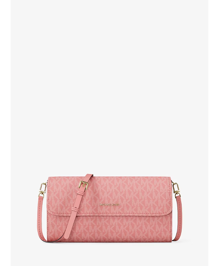 Jet Set Small Signature Logo Convertible Crossbody Bag