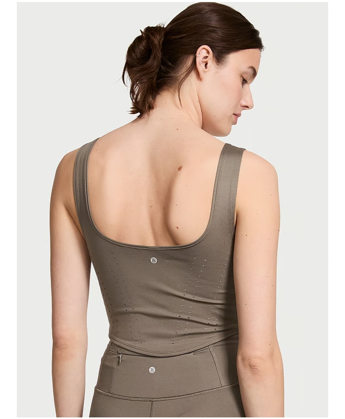 VS Essential Perforated Corset Top