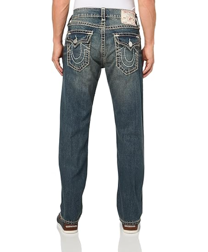 True Religion Mens Ricky Super T Flap 34in
