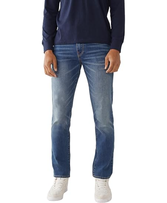 True Religion Men's Geno Slim Fit Straight Leg Jean