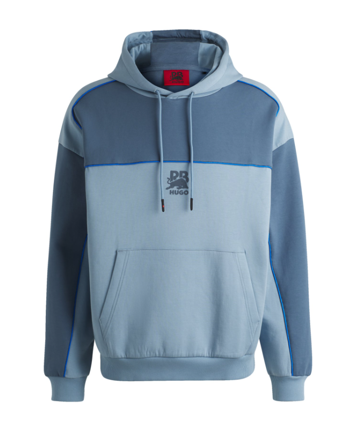 HUGO X RB Hoodie With Piping Details
