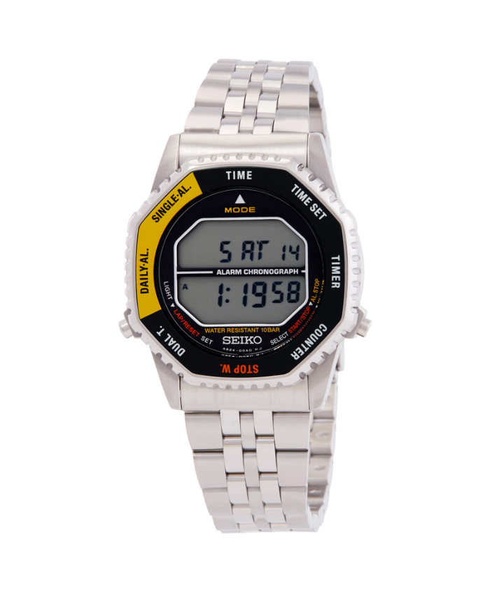 Seiko Rotocall Alarm Chronograph Quartz Digital Watch