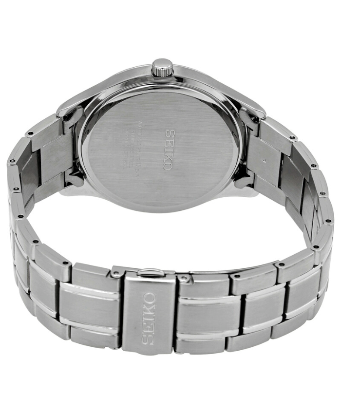 Seiko Essentials Quartz Blue Dial Stainless Steel Men's Watch