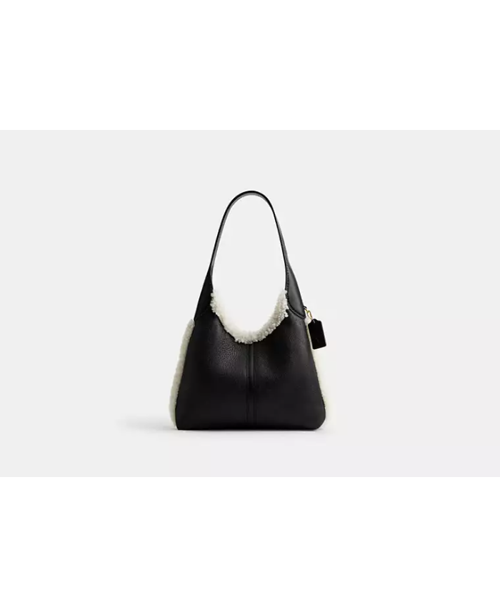 Brooklyn Shoulder Bag 28 In Shearling