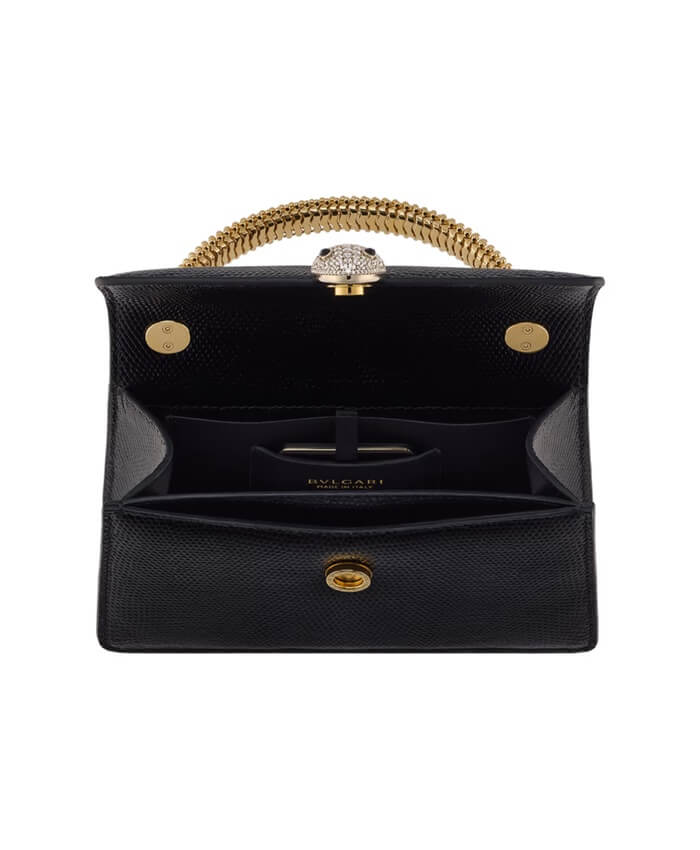 Serpenti Pallini Mini Top Handle Bag