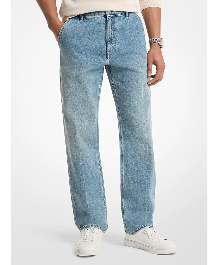 Finn Straight-Fit Stretch Denim Jeans