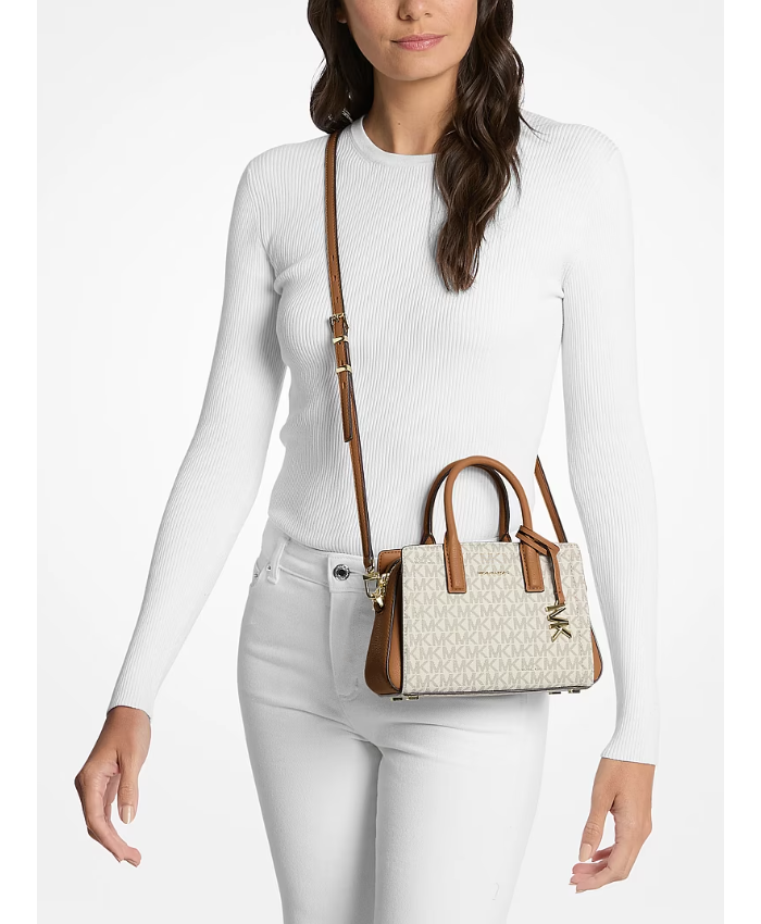 Laila Extra-Small Signature Logo Crossbody Bag