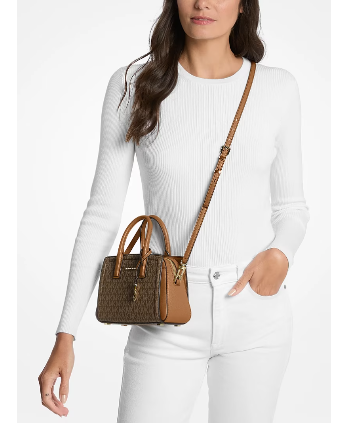 Laila Extra-Small Signature Logo Crossbody Bag