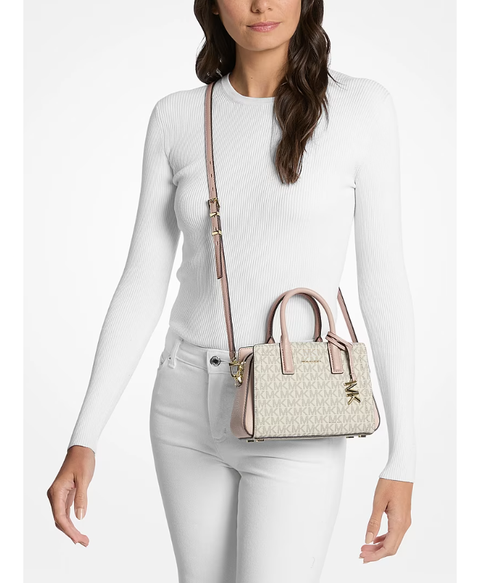 Laila Extra-Small Signature Logo Crossbody Bag