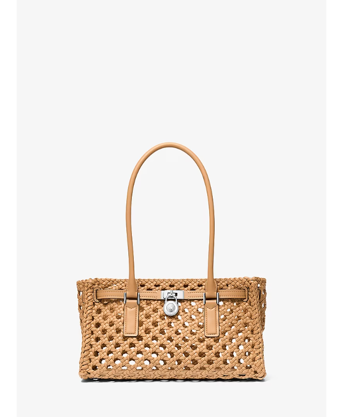 Hamilton Moderne Small Hand-Woven Satchel