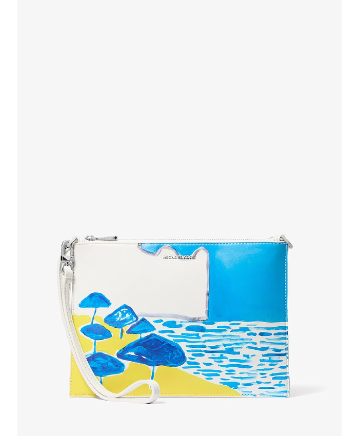 Michael Kors X Christina Zimpel Jet Set Extra-Large Convertible Wristlet