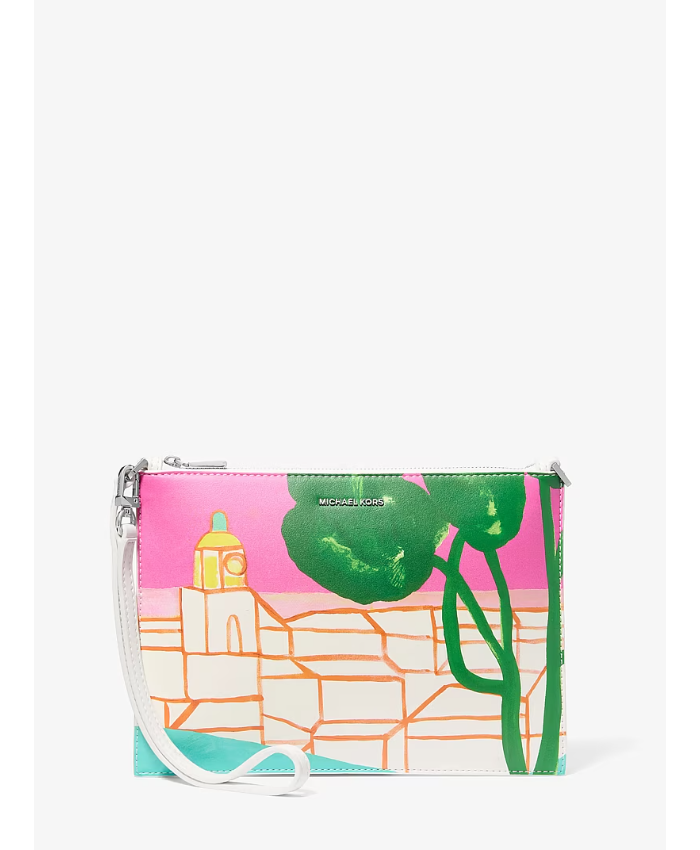 `Michael Kors X Christina Zimpel Jet Set Extra-Large Convertible Wristlet