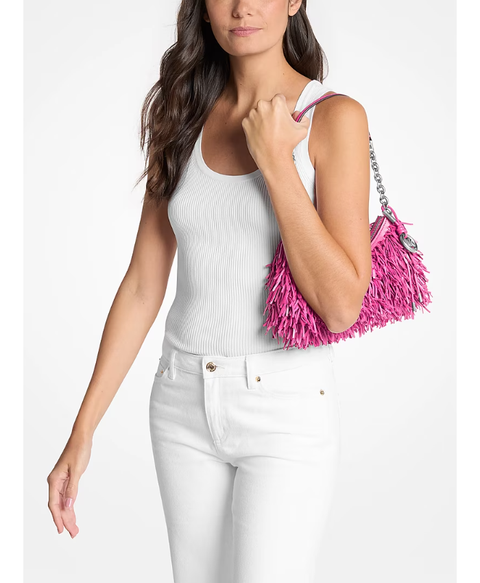 Nolita Medium Fringed Leather Pochette