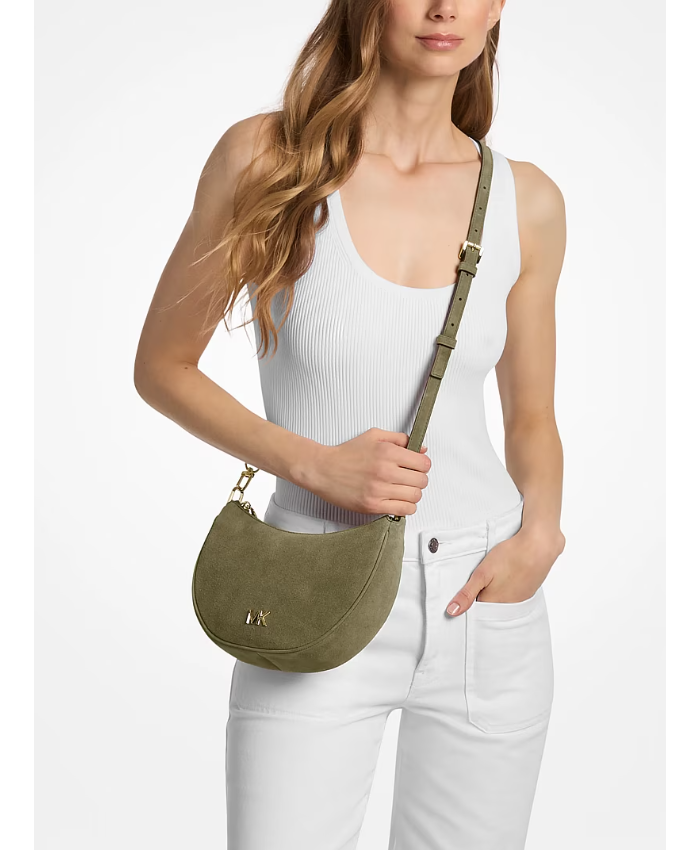 Kyla Small Suede Convertible Pochette