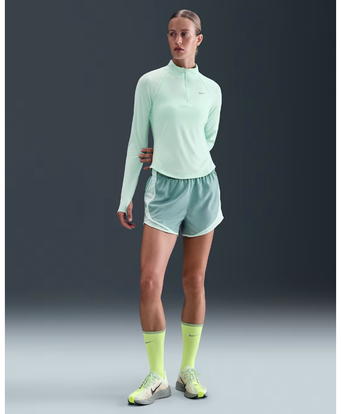 Women's Dri-FIT Mid-Rise Brief-Lined Running Shorts