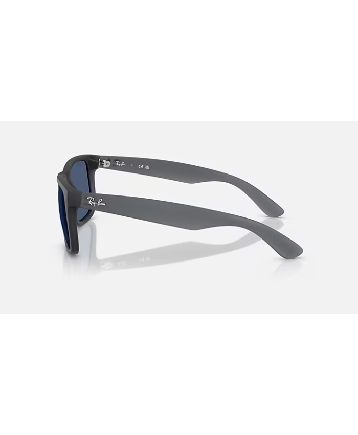 JUSTIN CLASSIC Matte Rubber Black Lenses Dark Blue
