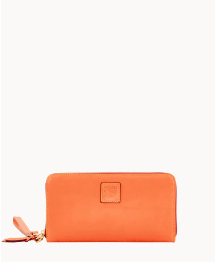 Florentine Large Zip Around Wristlet
