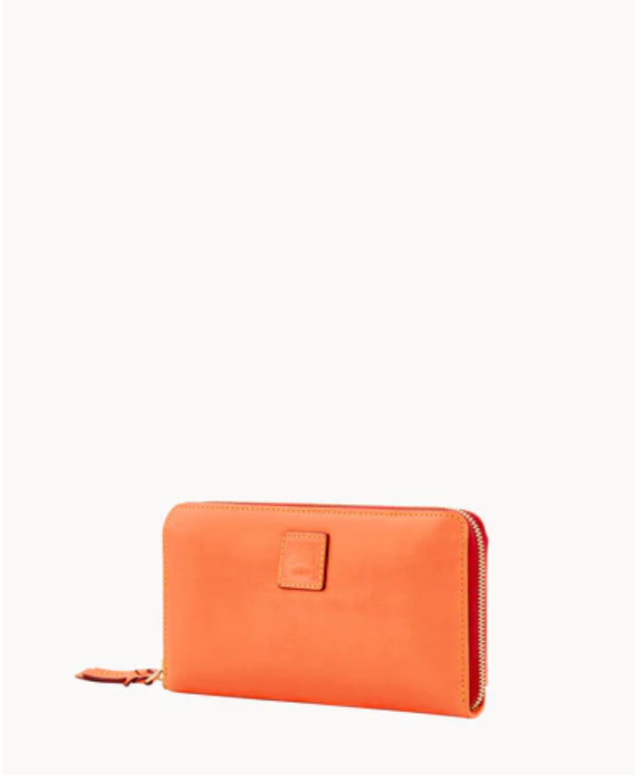 Florentine Large Zip Around Wristlet