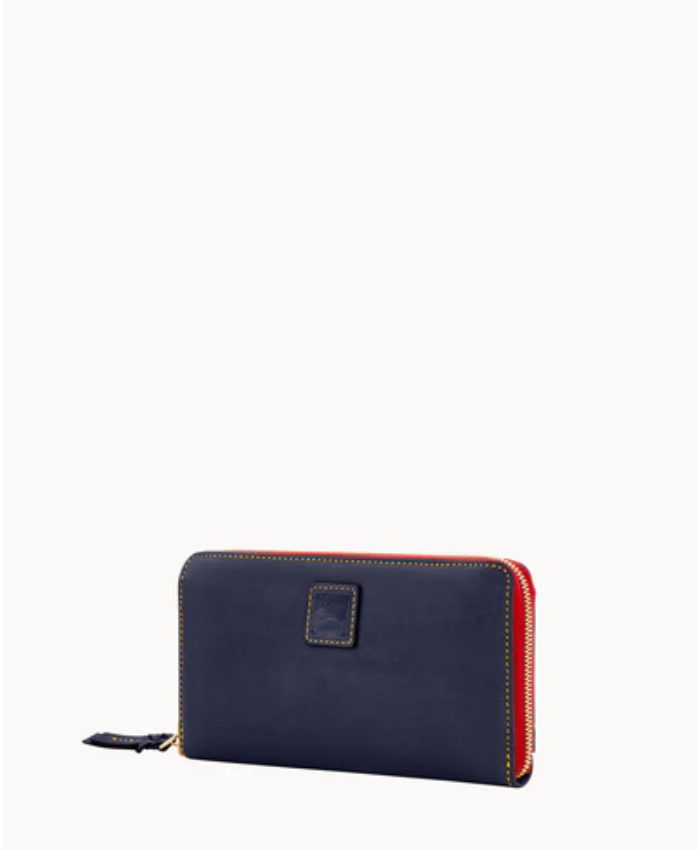 Florentine Large Zip Around Wristlet
