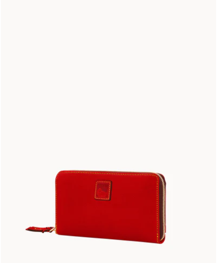 Florentine Large Zip Around Wristlet
