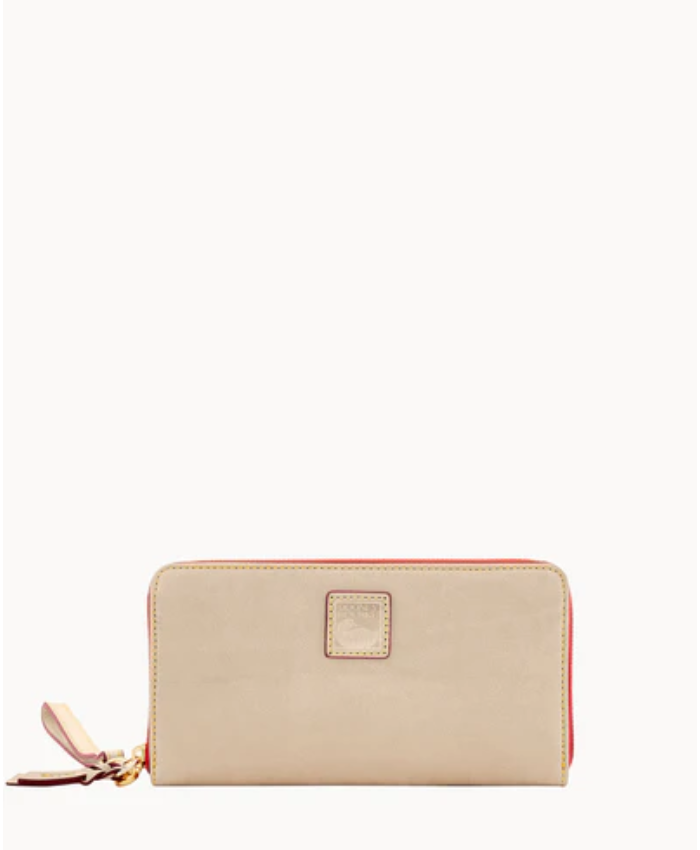 Florentine Large Zip Around Wristlet