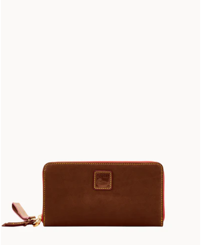 Florentine Large Zip Around Wristlet