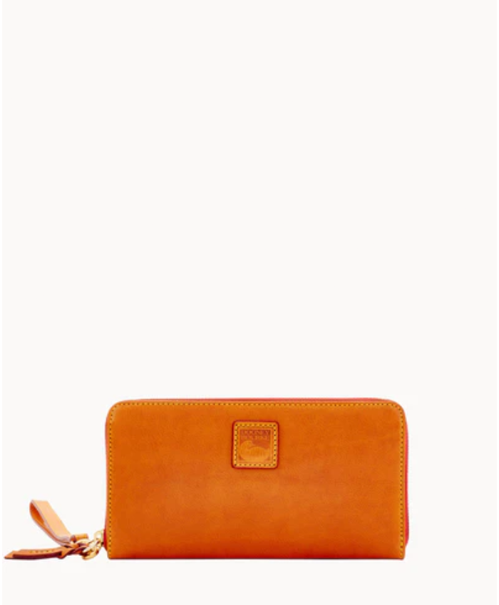Florentine Large Zip Around Wristlet
