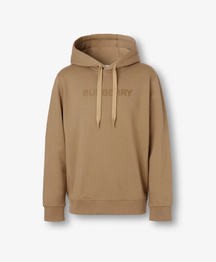 Logo Cotton Hoodie