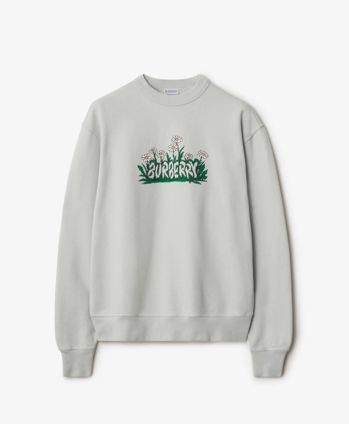 Daisy Logo Cotton Sweatshirt