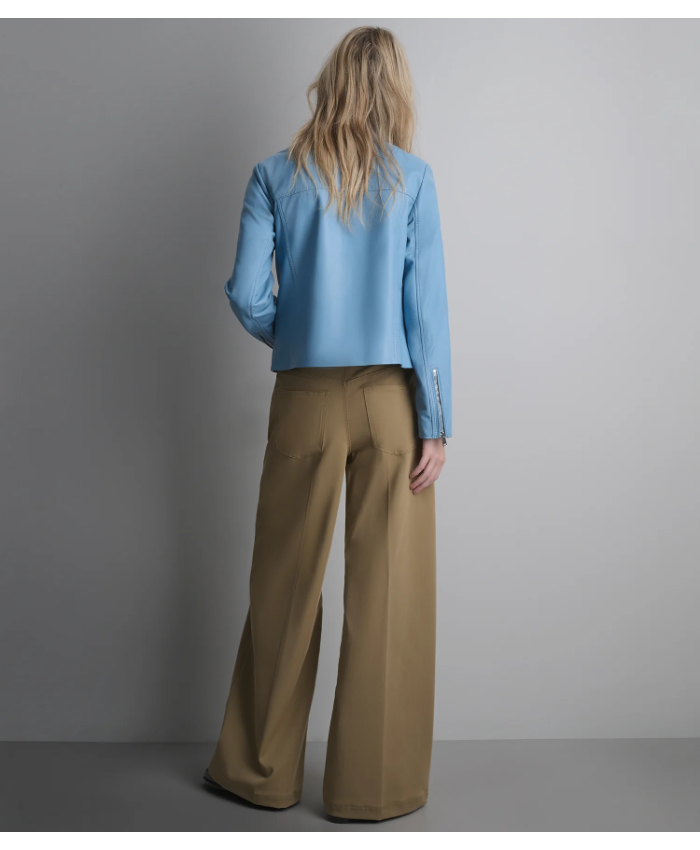 Justine Shirt Collar Zip Jacket