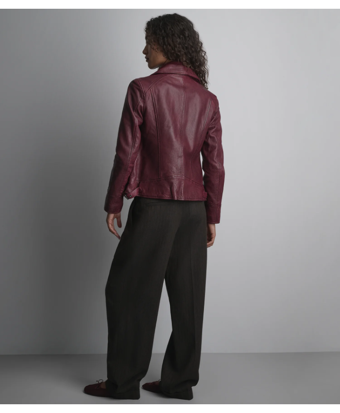 Marissa Asymmetric Moto Jacket