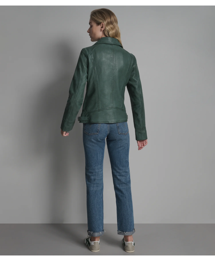 Marissa Asymmetric Moto Jacket