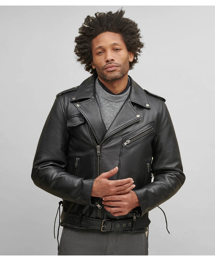 Finn Leather Rider Jacket With Thinsulate Lining
