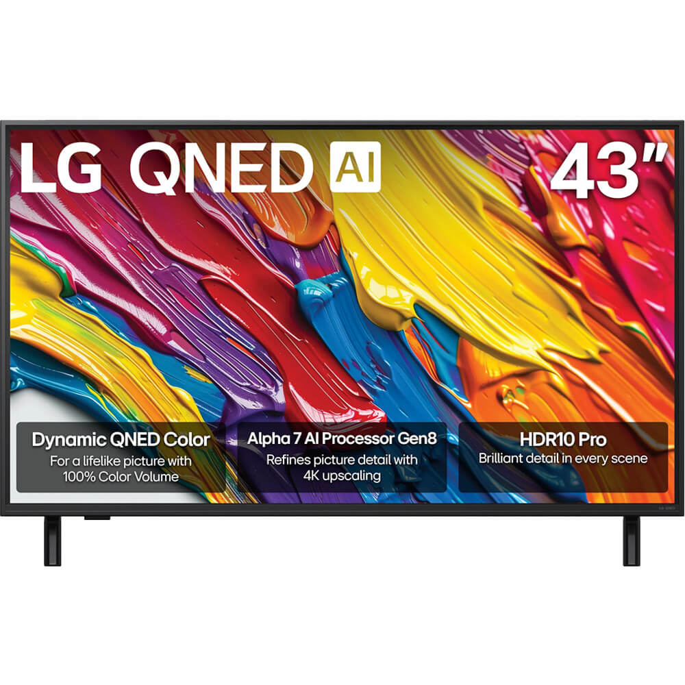LG 43 Inch Class QNED80T Series QNED 4K Smart TV