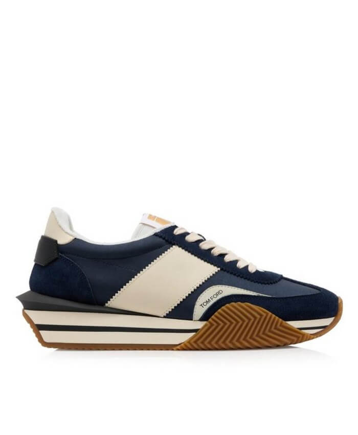 TOM FORD SUEDE TECHNICAL FABRIC JAMES SNEAKER