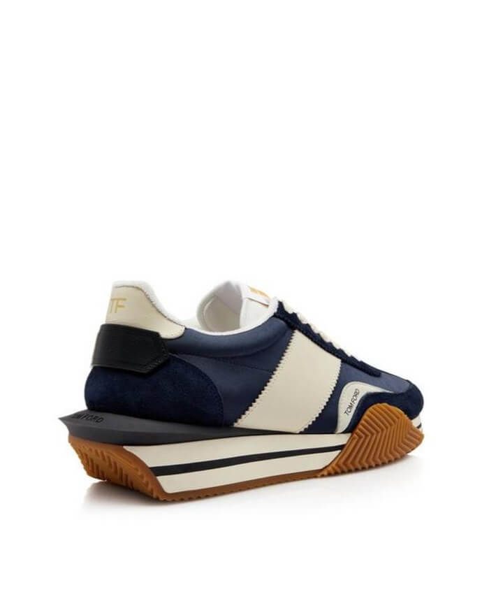 TOM FORD SUEDE TECHNICAL FABRIC JAMES SNEAKER