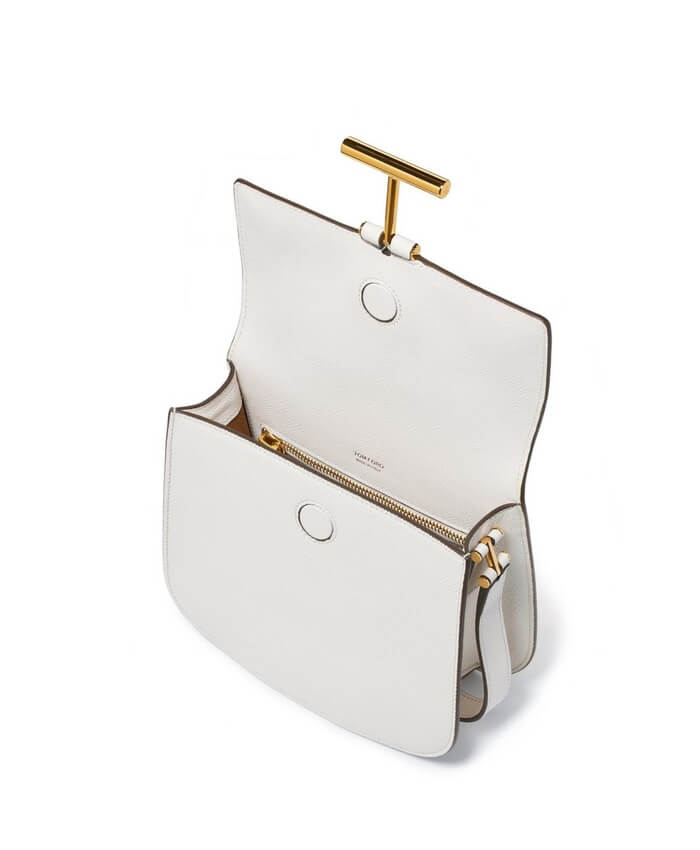 TOM FORD GRAIN LEATHER TARA MINI CROSSBODY