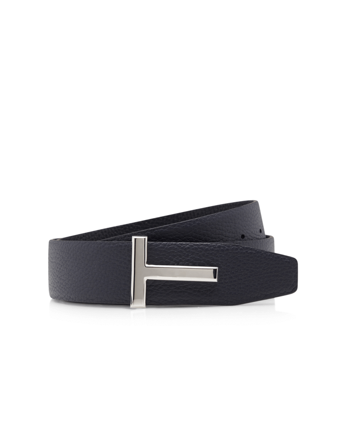 TOM FORDGRAIN LEATHER T ICON BELT