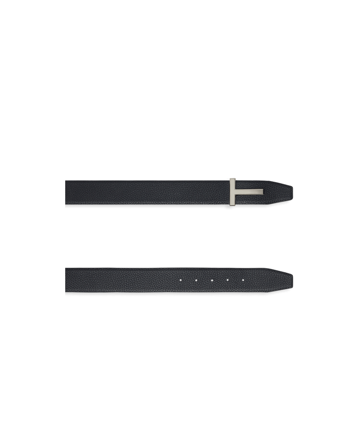 TOM FORDGRAIN LEATHER T ICON BELT