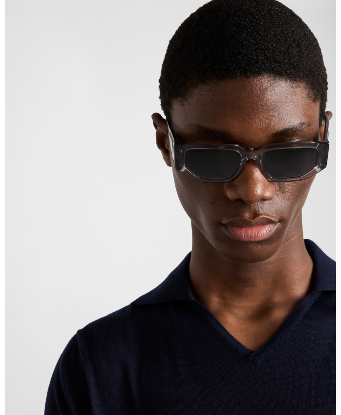 Sunglasses With Triangle Logo