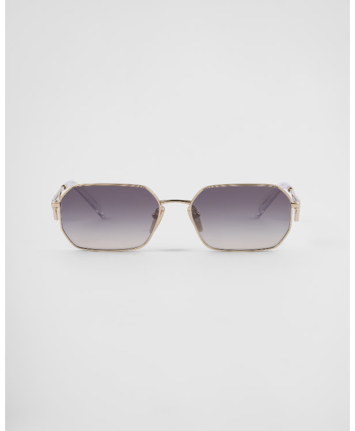 Sunglasses With Prada Triangle Logo