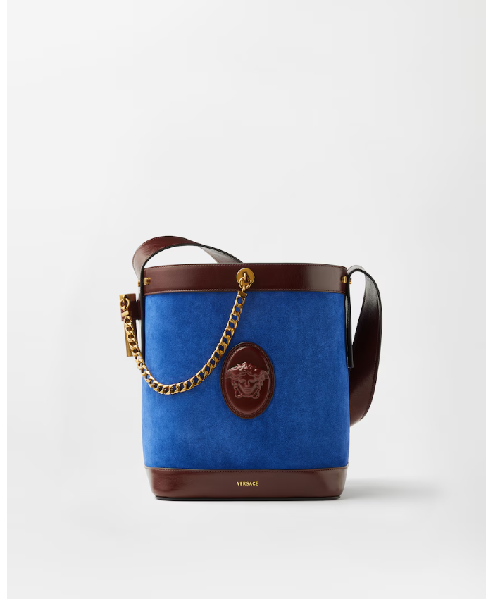 Pivot Small Suede Bucket Bag