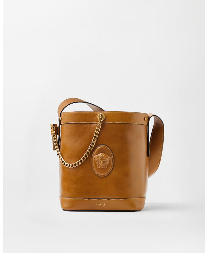 Pivot Small Leather Bucket Bag