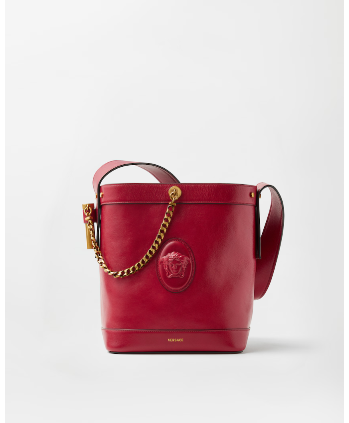 Pivot Small Leather Bucket Bag