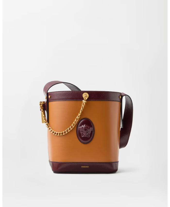 Pivot Small Leather Bucket Bag