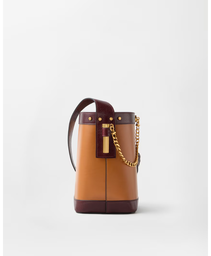 Pivot Small Leather Bucket Bag