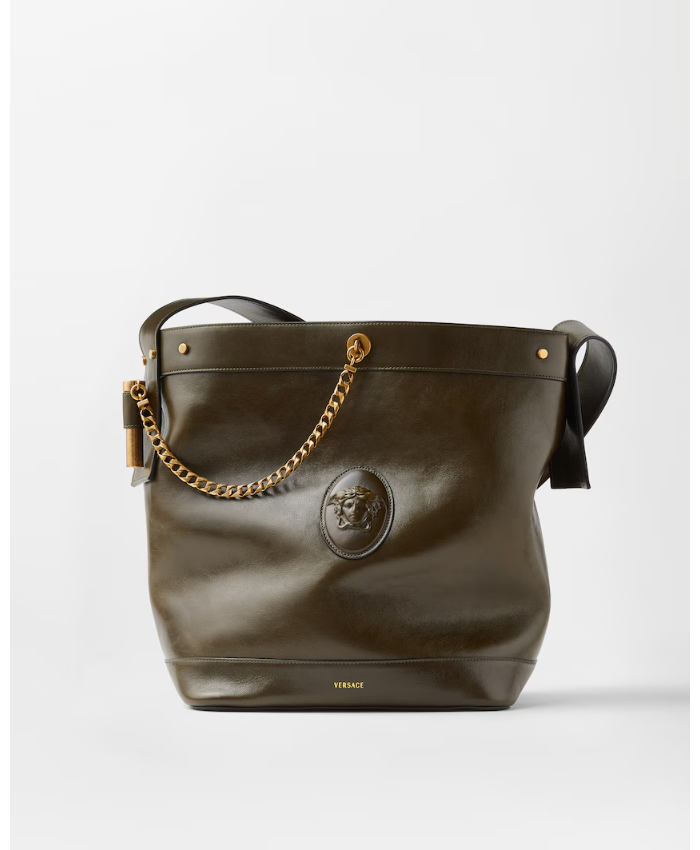 Pivot Large Leather Bucket Bag